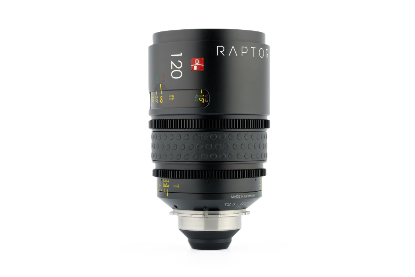 RAPTOR Macro Cine Lens S35 T2.3/120 mm